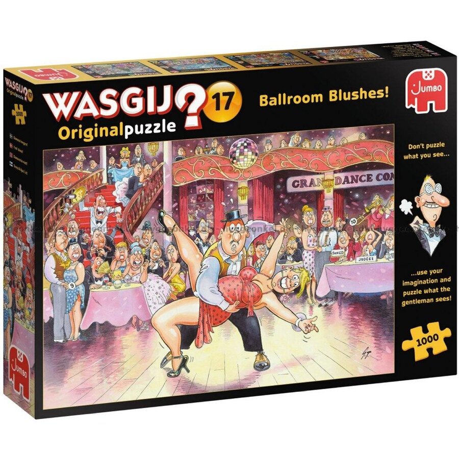 Wasgij Original 17 - Ballroom Blushes - legpuzzel van 1000 stukjes-1