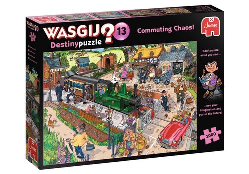  Jumbo Wasgij Destiny 13 - Commuter Traffic - 1000 pieces 