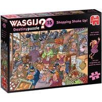 thumb-Wasgij Destiny 15 - Shopping Madness - legpuzzel van 1000 stukjes-1