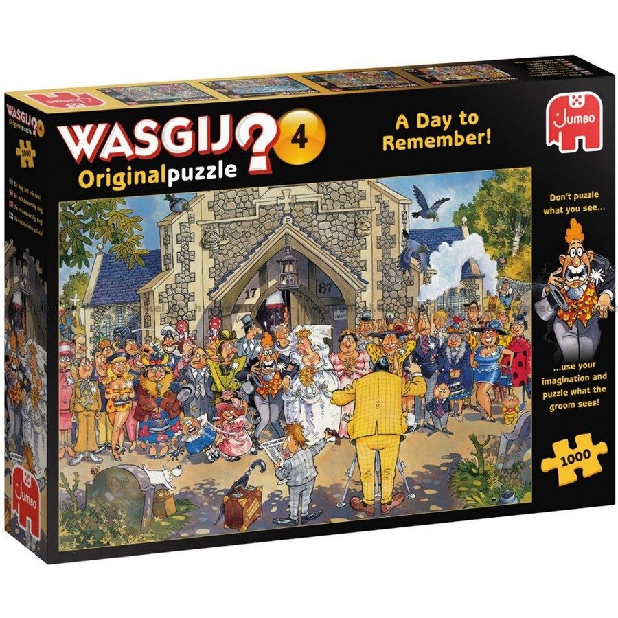 Wasgij Original 4 - A Day to Remember - jigsaw puzzle of 1000 pieces-1