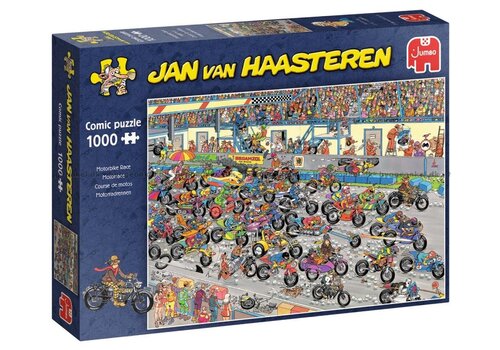  Jumbo Jan van Haasteren - Motorcycle Racing - 1000 stukjes 