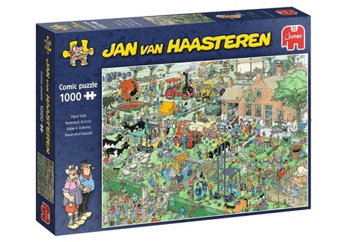  Jumbo Jan van Haasteren - Farm Visit - 1000 stukjes 