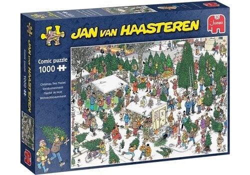  Jumbo Jan van Haasteren - Christmas Tree Market - 1000 pieces 