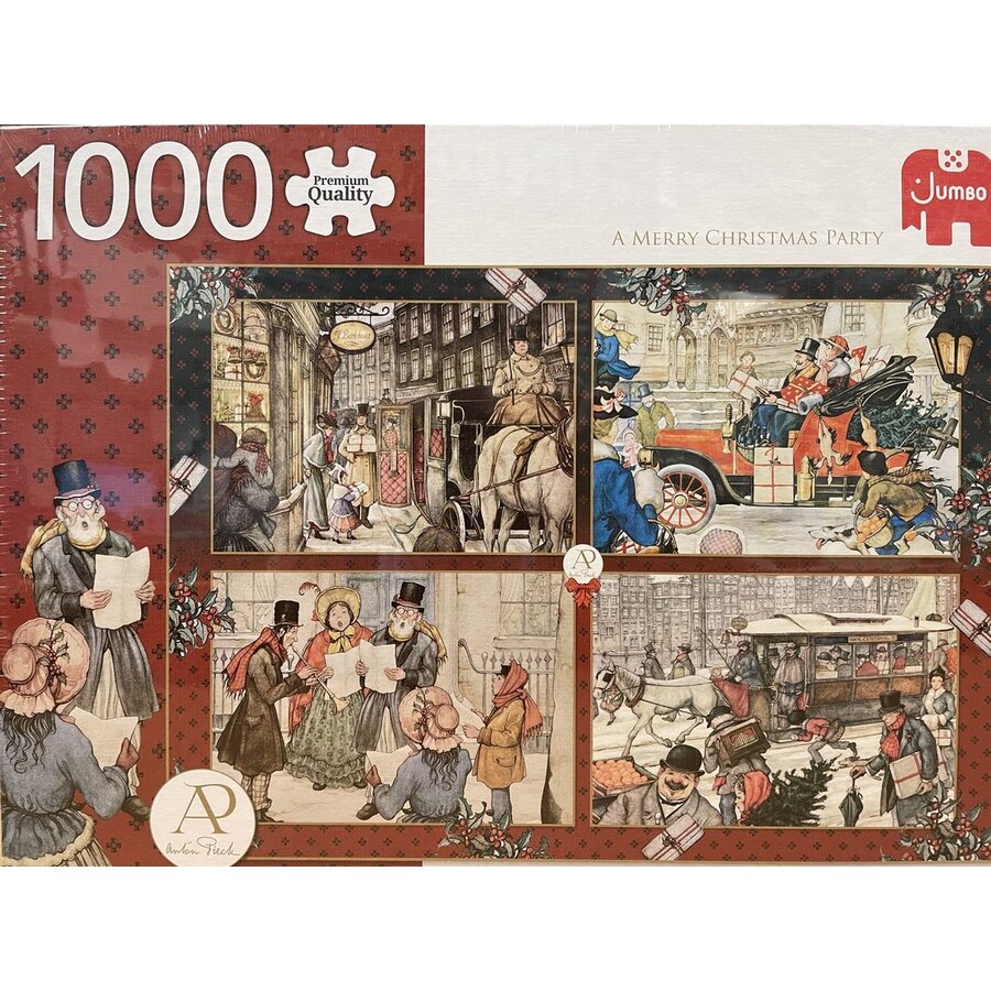 Merry Christmas - Anton Pieck - 1000 pieces-1