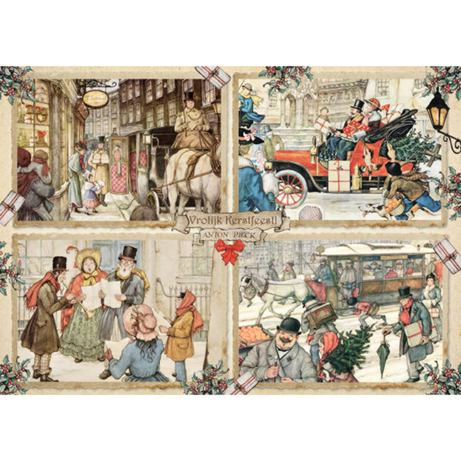 Merry Christmas - Anton Pieck - 1000 pieces-2