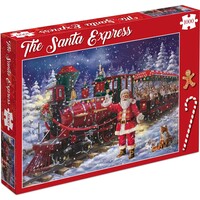 thumb-The Santa Express - Christmas Puzzle - 1000 pieces-1