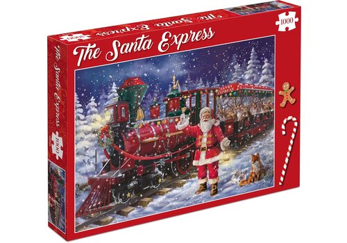  Tucker's Fun Factory The Santa Express - Christmas Puzzle - 1000 pieces 