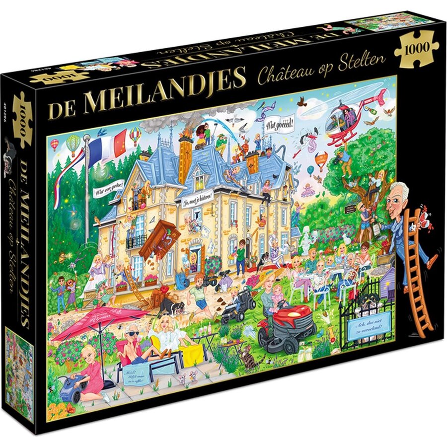 De Meilandjes - Mayhem at the Château - 1000 pieces-1