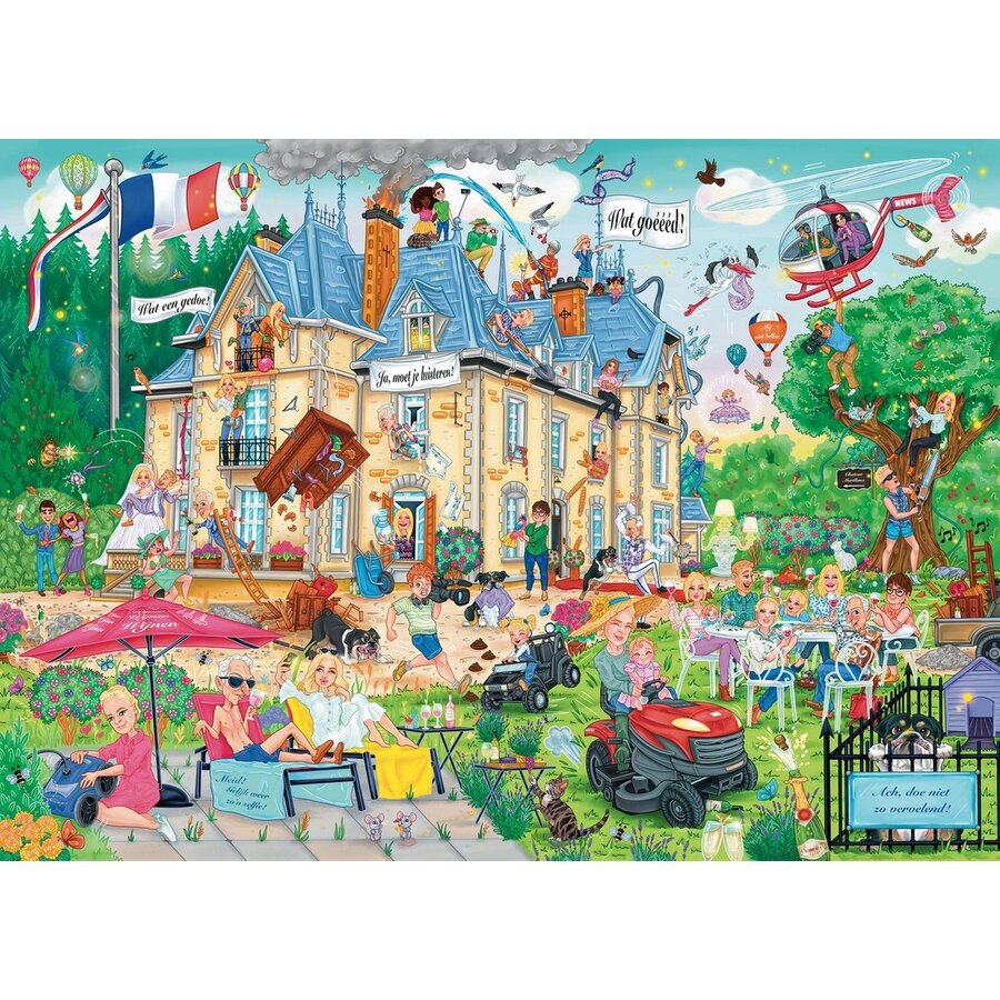 De Meilandjes - Mayhem at the Château - 1000 pieces-2