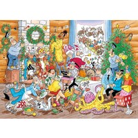 thumb-Un Noël en tricot -  Jan van Haasteren - puzzle de 500 pièces-2