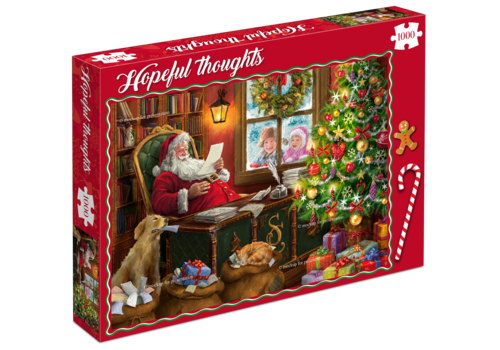  Tucker's Fun Factory Hopeful Thoughts - Puzzle de Noël - 1000 pièces 