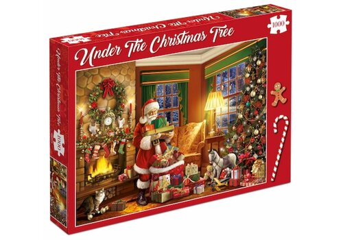  Tucker's Fun Factory Under The Christmas Tree - Christmas Puzzle - 1000 pieces 