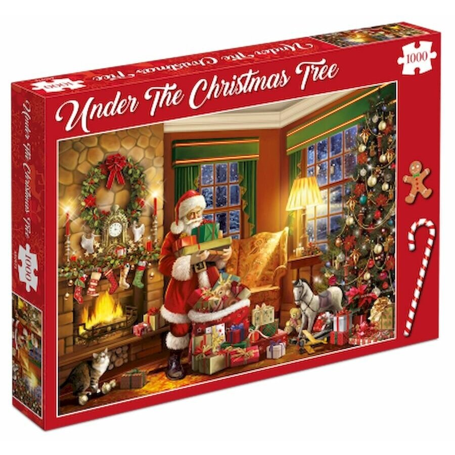 Under The Christmas Tree - Kerstpuzzel - 1000 stukjes-1
