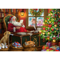 thumb-Christmas Presents & Hopeful Thoughts - 2 en 1 Puzzle de Noël - 2 x 1000 pièces-2