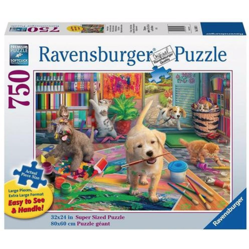  Ravensburger Schattige Knutselaars - 750 XL stukjes - Exclusiviteit 