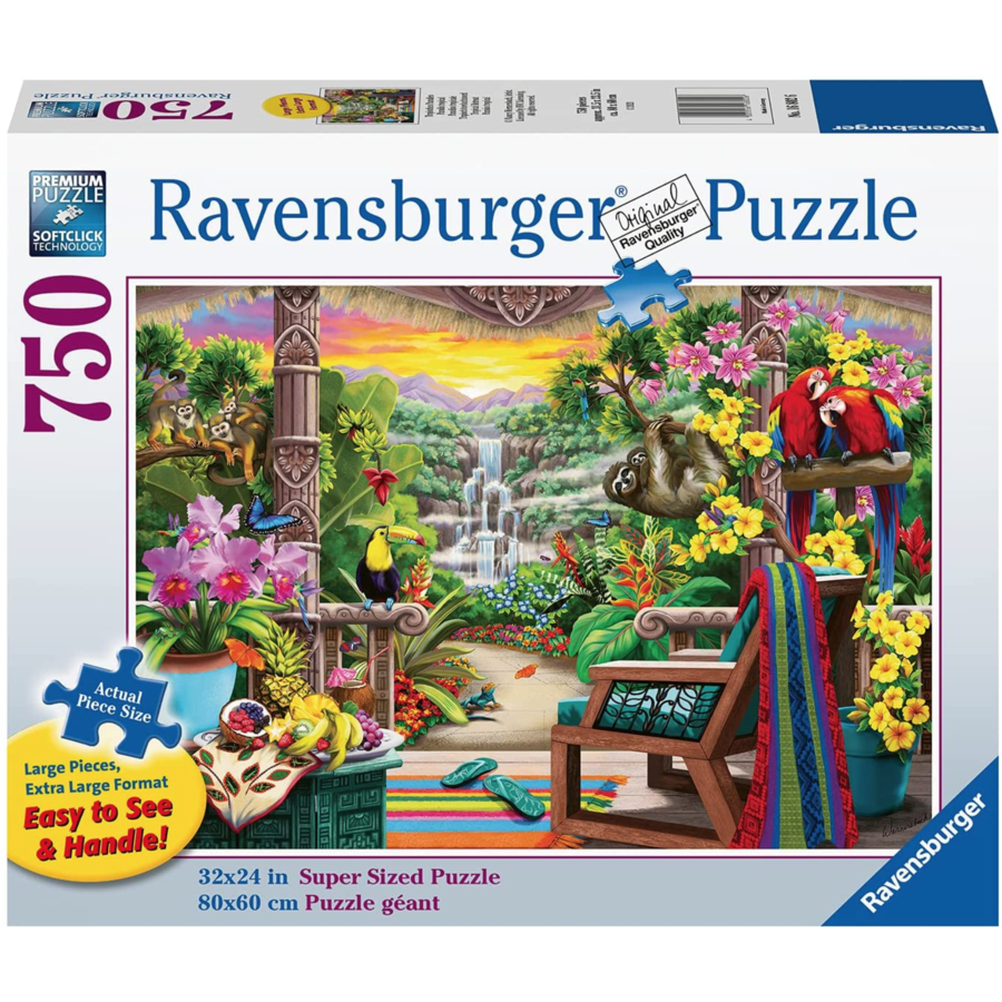 Retraite tropicale - puzzle de 750 pièces XL-1