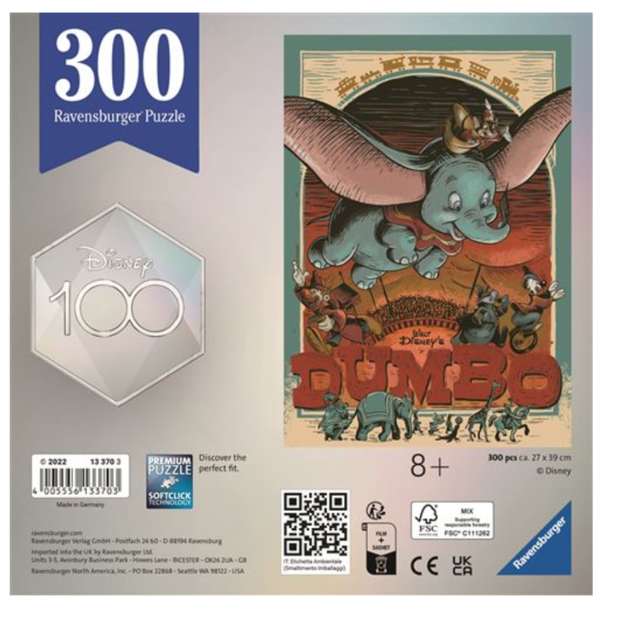 Dumbo - Disney 100 jaar - 300 XL stukjes-3