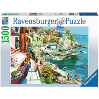 thumb-Romance à Cinque Terre - puzzle de 1500 pièces-1