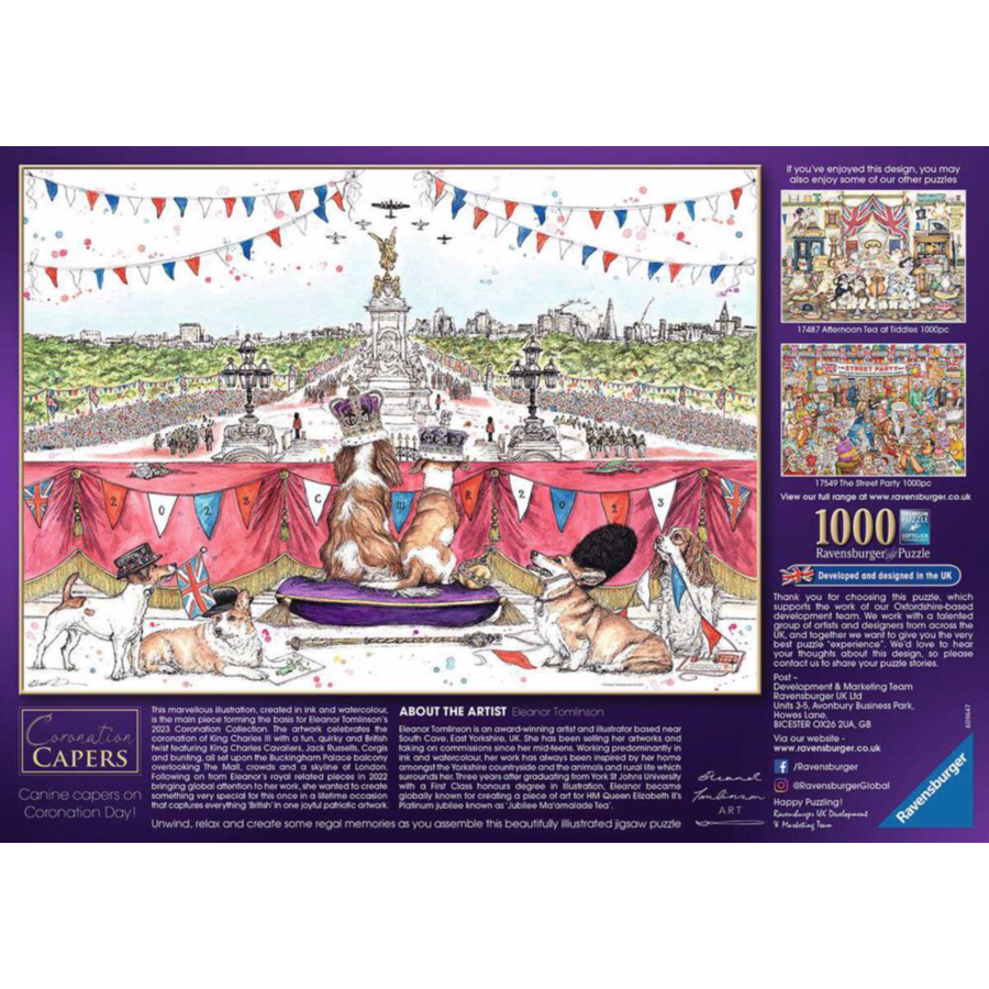 King Charles'  Coronation Carpers -  puzzle de 1000 pièces-3
