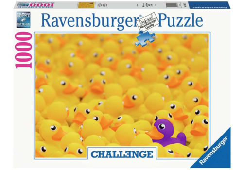  Ravensburger Canards en caoutchouc - Challenge - 1000 pièces 