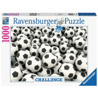 thumb-Beaucoup de football - Challenge - puzzle de 1000 pièces-1