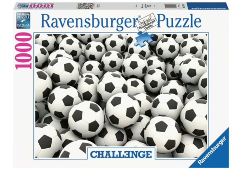  Ravensburger Veel Voetballen - Challenge - 1000 stukjes 