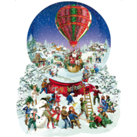 Christmas Snow Globe - legpuzzel van 1000 stukjes