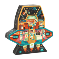 thumb-Het ruimtestation - puzzel van 54 stukjes-1