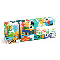 thumb-Jungle - puzzle of 100 pieces-1