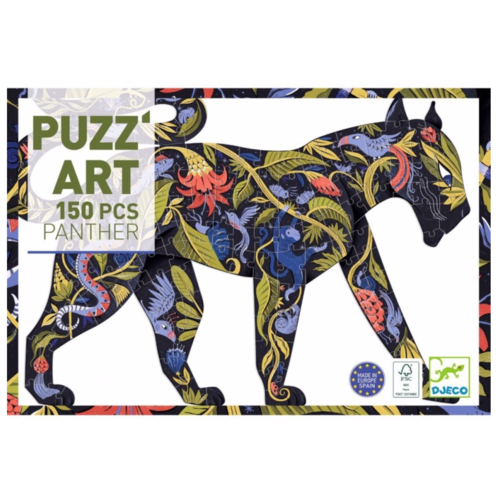 DJECO - PUZZLE EN BOIS À 3 NIVEAUX - CHEZ MOO 12 PCS - Boutique