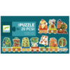 Djeco Puzzle train - 20 pieces puzzle
