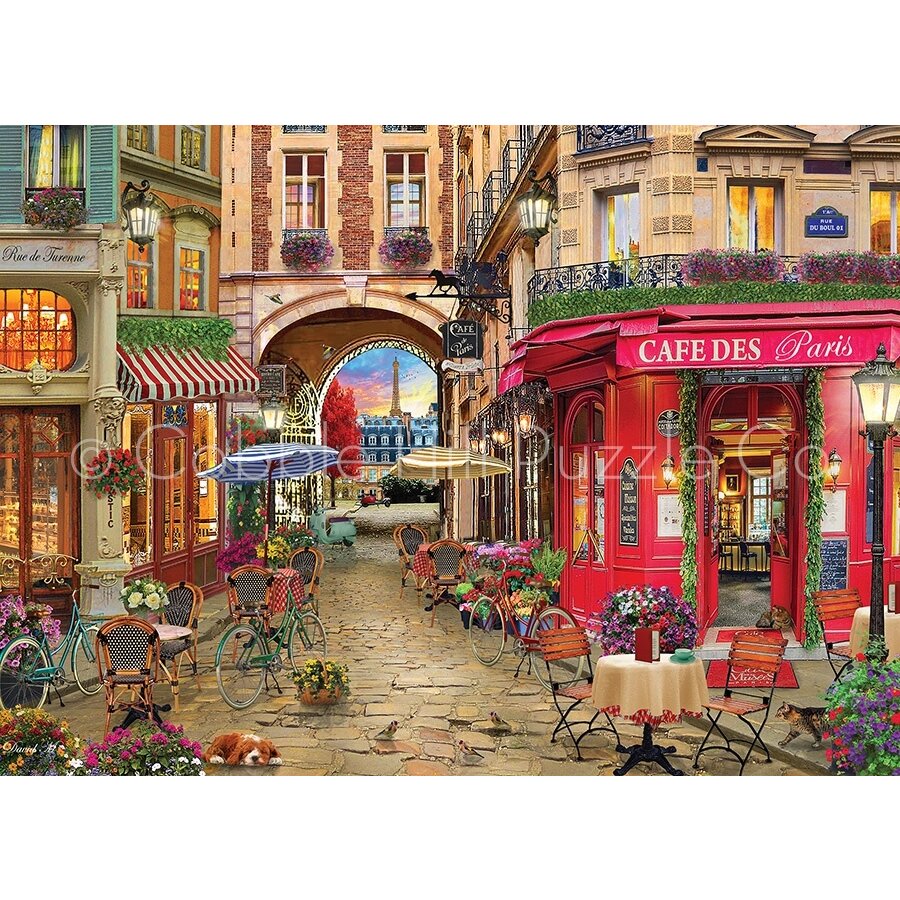Café des Paris - puzzle de 500 pièces XL-2