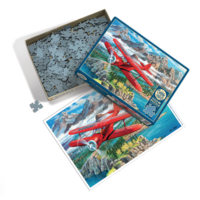 thumb-Beechcraft Stagerwind - puzzle de 500 pièces XL-3