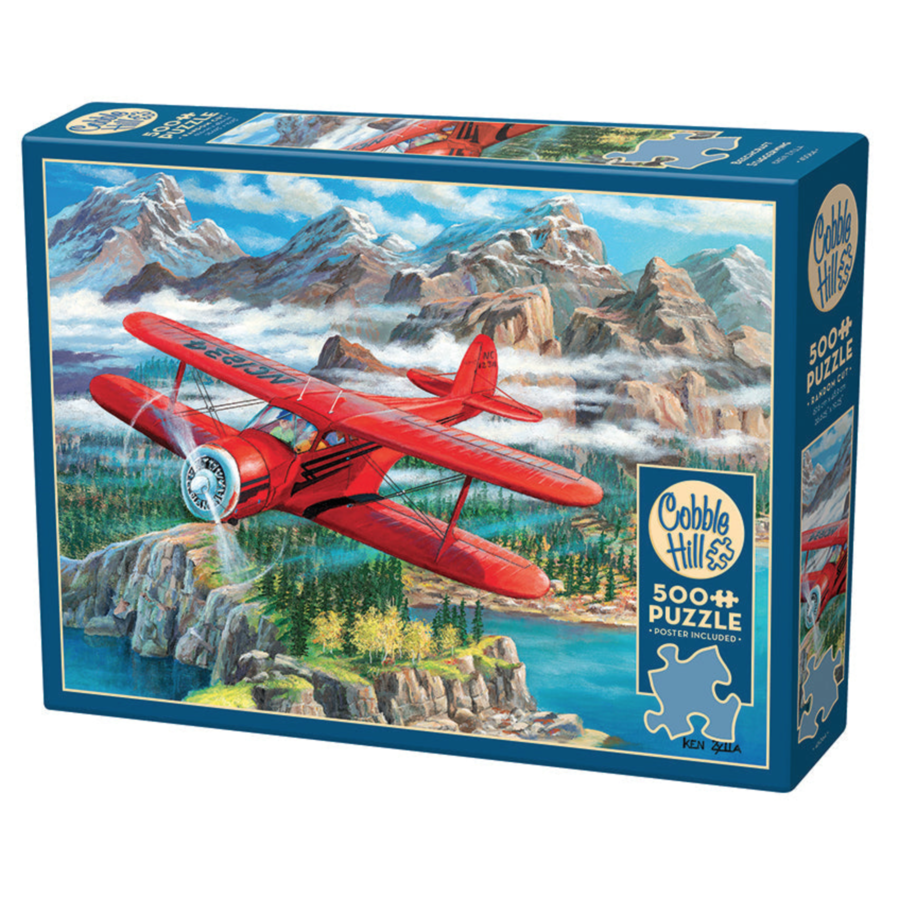 Beechcraft Stagerwind - puzzle of 500 XL pieces-1