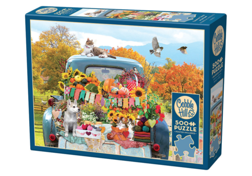  Cobble Hill Country Truck in Autumn - 500 XL pieces 