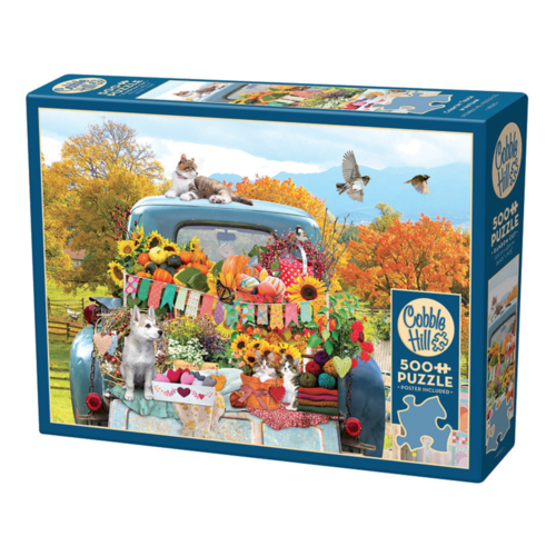  Cobble Hill Country Truck in Autumn - 500 XL pieces 