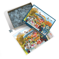 thumb-Country Truck in Autumn - puzzle of 500 XL pieces-3