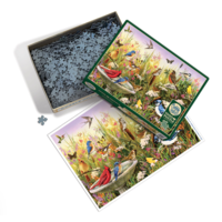 thumb-Amis à plumes  - puzzle de 1000 pièces-3