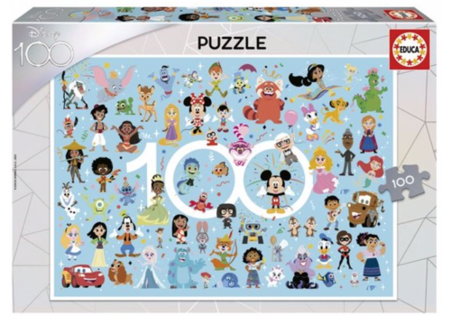 Puzzle 300 pcs - Mickey - Disney 100 ans - Puzzle - Librairie