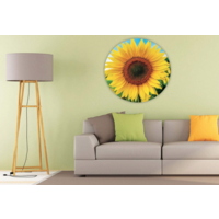 thumb-Sunflower - Circular jigsaw puzzle - 800 pieces-3