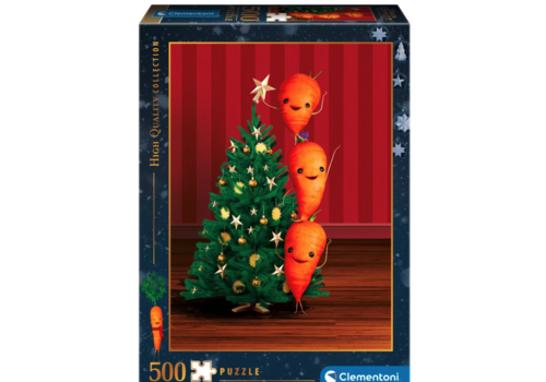  Clementoni Kerstboom en wortels - 500 stukjes 