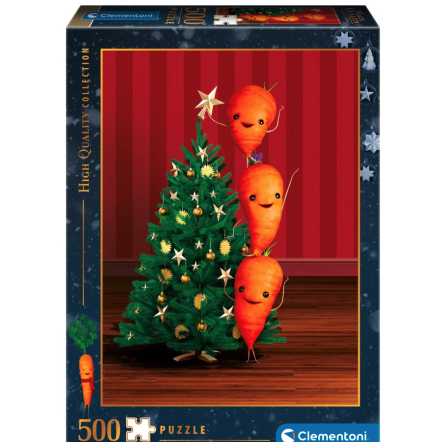 Sapin de Noël et carottes - 500 pièces-1