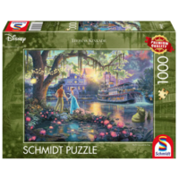 thumb-La princesse et la grenouille - Thomas Kinkade - puzzle de 1000 pièces-1