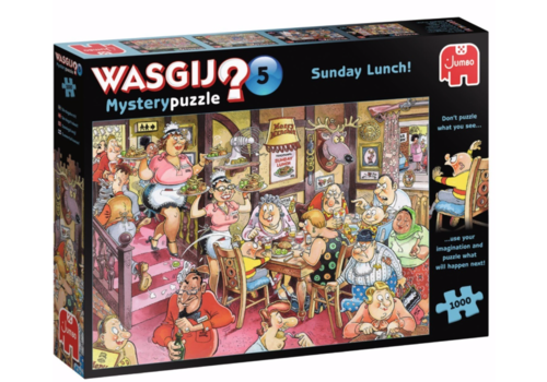  Jumbo Wasgij Mystery 5 - Sunday Lunch - 1000 pièces 