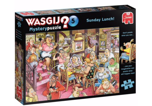  Jumbo Wasgij Mystery 5 - Sunday Lunch - 1000 stukjes 