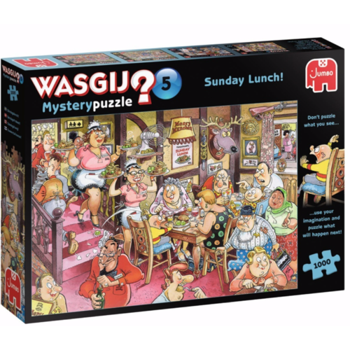  Jumbo Wasgij Mystery 5 - Sunday Lunch - 1000 stukjes 