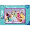 Disney's prinsessen met kerst - 200 stukjes