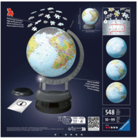 thumb-The earth - illuminated globe - 540 pieces-6