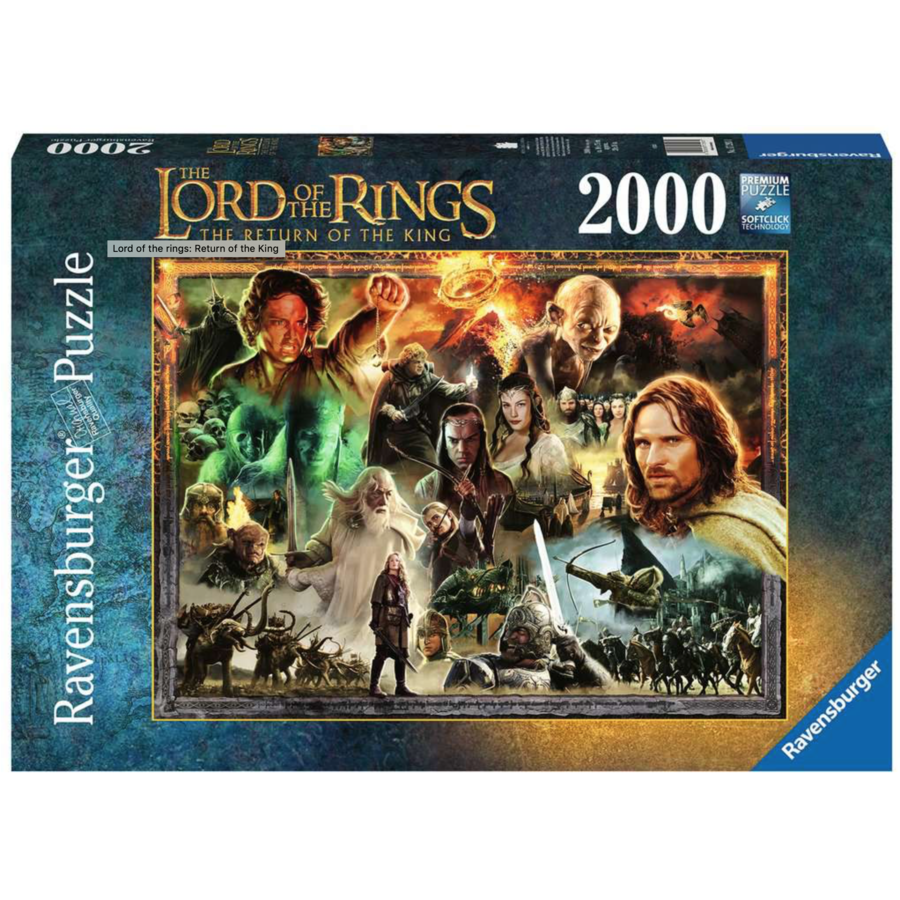 Lord of the Rings - Return of the King - puzzel van 2000 stukjes-1