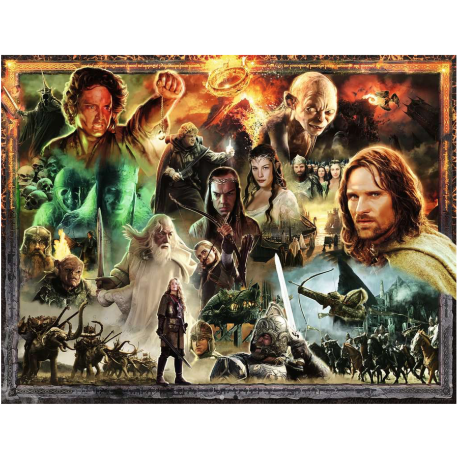 Lord of the Rings -Return of the King - puzzle of 2000 pieces-2